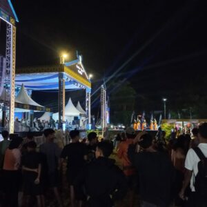 Polsek Rasanae Barat, Lakukan Pengamanan Festival Rimpu Mantika Kota Bima Tahun 2025