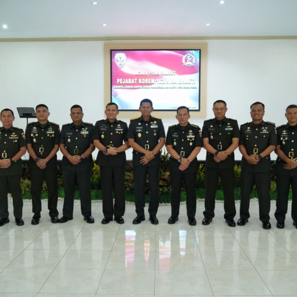 Regenerasi Kepemimpinan, Korem 162/WB Gelar Sertijab Khidmat
