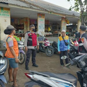 Cegah Curanmor Polsek Tanjung Imbau Tukang Parkir