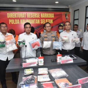 Polda Kalsel Bongkar Jaringan Narkoba Terafiliasi Fredy Pratama