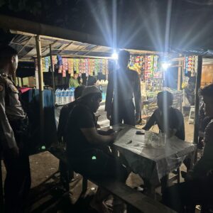Sat Samapta Polres Lombok Utara Laksanakan Patroli Dialogis