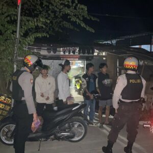 Polres Lombok Barat Intensifkan Patroli Cegah 3C dan Balap Liar