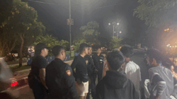 Patroli Sat Samapta Polres Sumbawa Bubarkan Dugaan Aksi Tawuran Remaja di Samota