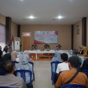 Polres Lombok Tengah Terima Kunjungan Tim Peneliti Bidang PPITK STIK Polri. 