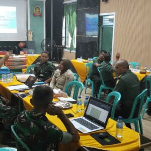 Kodim 1606/Mataram Terima Kunjungan Tim Wasrik Itdam IX/Udayana