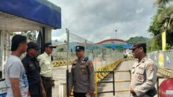 Pengawasan Ketat Satpam Pelabuhan Lembar oleh Polres Lombok Barat
