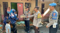 Polsek Kediri Konsisten Tekan Stunting Lewat Program Jumat Berkah