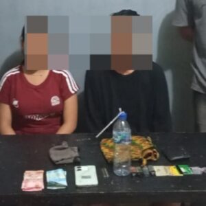 Asik Pesta Sabu di Kamar Kos, Dua Sejoli Diamankan Polsek Sape