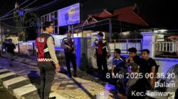 Pelihara Kamtibmas Tetap Kondusif, Sat Samapta Polres Sumbawa Barat Rutin Laksanakan Patroli Dialogis