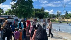 Satlantas Polres Bima Kota Kenalkan Rambu Lalu Lintas kepada Anak Usia Dini