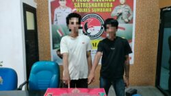 Miliki Belasan Pocket Sabu, Dua Orang Pria Pengedar Sabu Asal Muer Diringkus Polisi