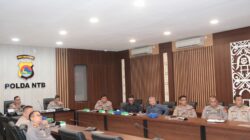 Polda NTB Ikuti Rakor Anev Pelaksanaan Operasi Pemberantasan Premanisme Melalui Zoom