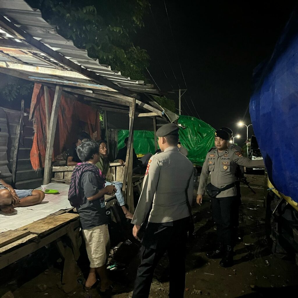 Sat Samapta Polres Bima Kota Gelar Patroli Malam Antisipasi Potensi Gangguan Keamanan