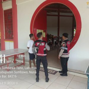 Polres Sumbawa Gelar Patroli KRYD Amankan Perayaan Waisak di Klenteng Bao An Gong