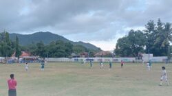 Berikan Rasa Aman, Polsek Langgudu Laksanakan Pengamanan Turnamen Sepakbola Karumbu Cup IV