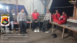 Polsek Rhee Gencar Patroli Malam, Antisipasi Premanisme di Wilayah Rawan