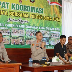 Polres Bima Kota dan Bulog Gelar Rapat Koordinasi Penyerapan Jagung, Dukung Ketahanan Pangan Nasional 2025