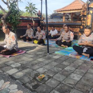 Bangun Kepribadian dan Mental Polres Lombok Utara Laksanakan Binrohtal