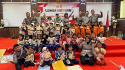 Lomba Mewarnai Meriahkan Hari Bhayangkara di Polres Lombok Barat