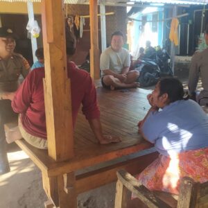 Wujudkan Harkamtibmas, Polsek Gangga Gelar Patroli Dialogis