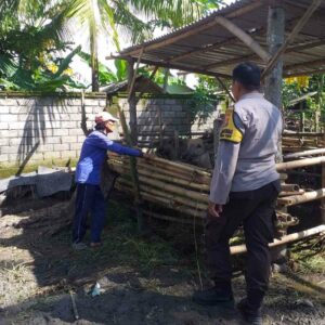 Polisi dan Warga Kuripan Timur Bersinergi Jaga Ketahanan Pangan
