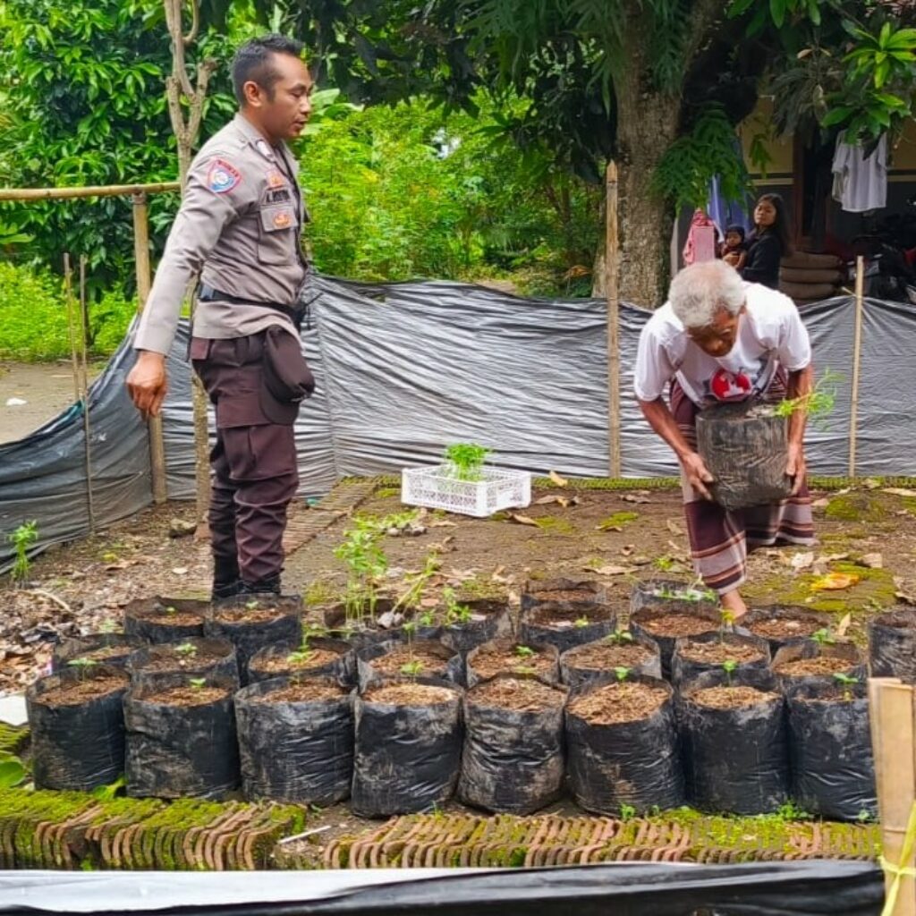 Dari Kuripan untuk Indonesia Gerakan Kemandirian Pangan Polri