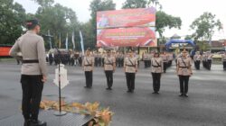 Polres Loteng Gelar Upacara Setijab Kasat Narkoba, Kapolsek Kawasan Mandalika, dan Pelantikan Kapolsek Kopang