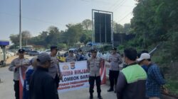Pelabuhan Lembar Aman, Polres Lombok Barat Lakukan Pembinaan Ojek