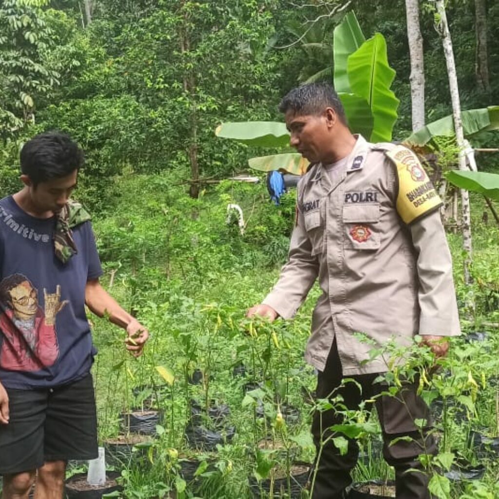 Polri Dukung Ketahanan Pangan di Batulayar Lombok Barat