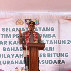 Jelang Hari Bhayangkara ke-79, Baharkam Polri Lakukan Penilaian Lomba Tiga Pilar Kamtibmas di Duasudara Bitung