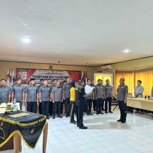Pengurus Perbakin Dompu Periode 2025–2029 Resmi Dilantik di Aula Polres Dompu