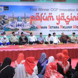 Kapolres Sumbawa Barat Hadiri Forum Yasinan Bersama Pemerintah dan Masyarakat