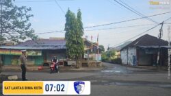 Sat Lantas Polres Bima Kota Gelar Kegiatan Rawan Pagi, Wujudkan Kamseltibcarlantas dan Rasa Aman Bagi Pengguna Jalan