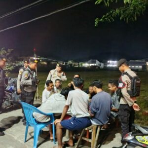 Sat Samapta Polres Bima Kota Gelar Patroli Malam Rutin dan Himbauan Kamtibmas