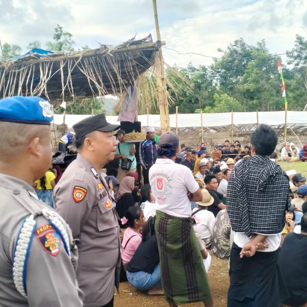 Peresean di Mareje Timur Berlangsung Kondusif, Polsek Lembar Dapat Apresiasi