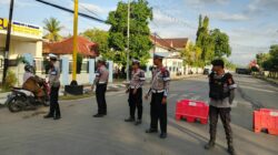 Unit Turjawali Sat Samapta Polres Bima Kota Laksanakan Pengamanan Jalur dalam Rangka HUT Bhayangkara ke-79