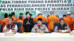 Polda Riau Tangkap 46 Tersangka Kejahatan Kehutanan, Tegaskan Komitmen Penegakan Hukum