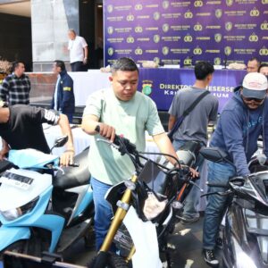 Motor Curian Dikembalikan ke Warga, Bentuk Polda Metro Jamin Keamanan