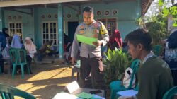 Bhabinkamtibmas Desa Seran Dukung Peningkatan Kesehatan Ibu dan Anak, Dampingi Kegiatan Posyandu di Desa Binaan