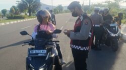 42 Pelanggar Terjaring Operasi Patuh Rinjani 2025 di Bypass BIL 2 Lombok Barat