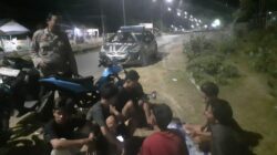 Polsek Poto Tano Gelar Patroli Dialogis HEBAT, Bubarkan Anak-anak yang Nongkrong Larut Malam