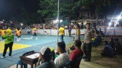 Polsek hu’u amankan giat turnamen volly ball pt. stm cup iv tahun 2025