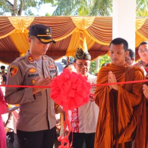 *Kapolres Lombok Utara Resmikan Vihara Diraya Manggala