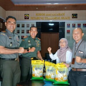 Kodim 1606/Mataram Siap Salurkan Beras SPHP Bulog