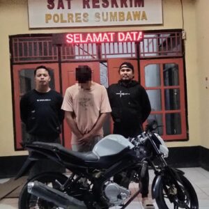 Ungkap Kasus Curanmor, Tim Puma Tangkap Pelaku dan Penadah di Sumbawa