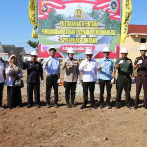 Polres Sumbawa Bangun Satuan Pelayan Pemenuhan Gizi, Sasar Ribuan Siswa