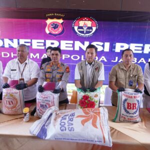 Kecurangan Beras Raup Omzet Hampir Rp5 Miliar, Polda Jabar Ungkap Praktik Curang Enam Pelaku