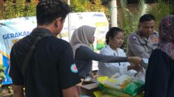 Gerakan Pangan Murah di Desa Kediri, Polres Lombok Barat dan Bulog NTB Jaga Stabilitas Harga