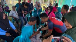Polres Lombok Utara Gelar Gowes Kamtibmas, Bakti Kesehatan, dan Bakti Sosial di Desa Selengen