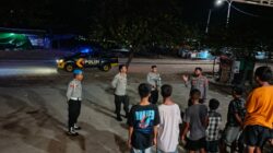 Polsek Rasanae Barat Gelar Patroli Blue Light, Jaga Kamtibmas Tetap Kondusif